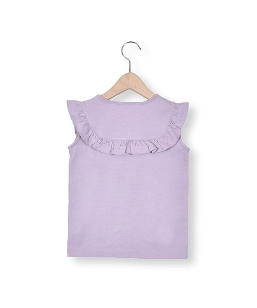 「Tartine et Chocolat」 「KIDS」ノースリーブトップス 130 パープル キッズ_画像5