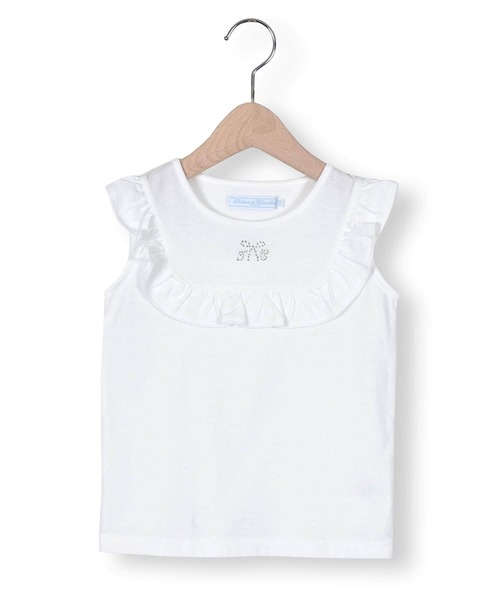 「Tartine et Chocolat」 「KIDS」ノースリーブトップス 130 パープル キッズ_画像9