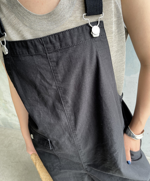 spick&span オーバーオール Spick and Span｜スピック＆スパンのサロペット／オーバーオール