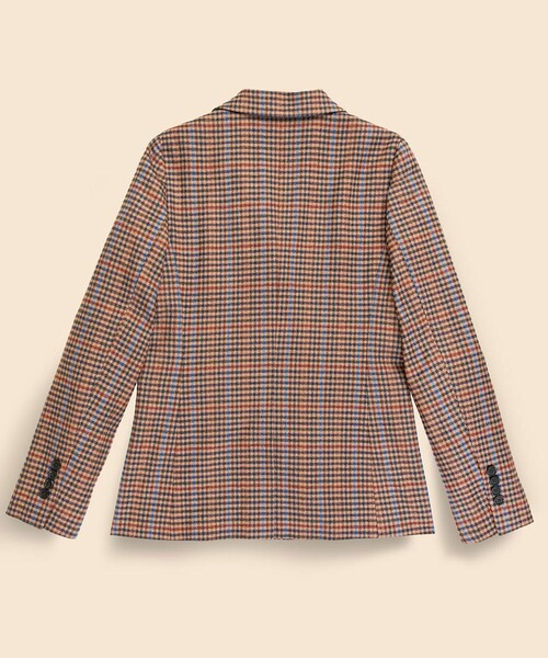 【Brooks Brothers】チェック柄ウールテーラードジャケット　42 Brooks Brothers｜ウール グレンチェック シングル2ボタンジャケット