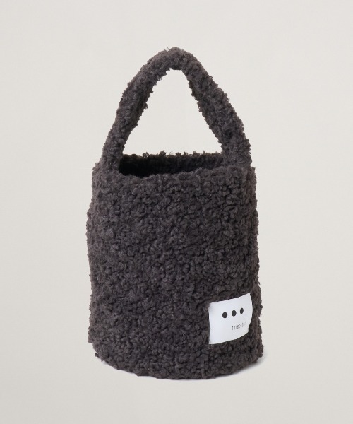 three dots（スリー ドッツ） ハンドバッグ 「フィフィミニ」プードル