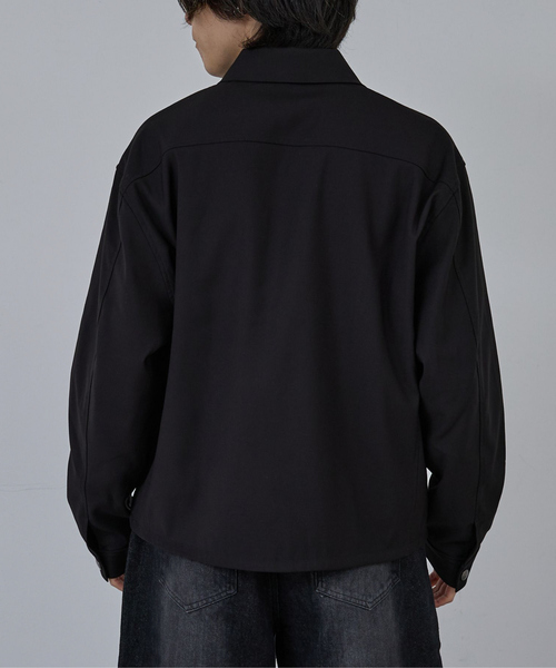 AH ABAHOUSE ブルゾン アウター CROPPED DOUBLE-ZIP UP BLOUSON