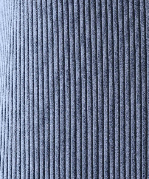 「INTER FACTORY」 ノースリーブワンピース MEDIUM ブルー レディース_画像3