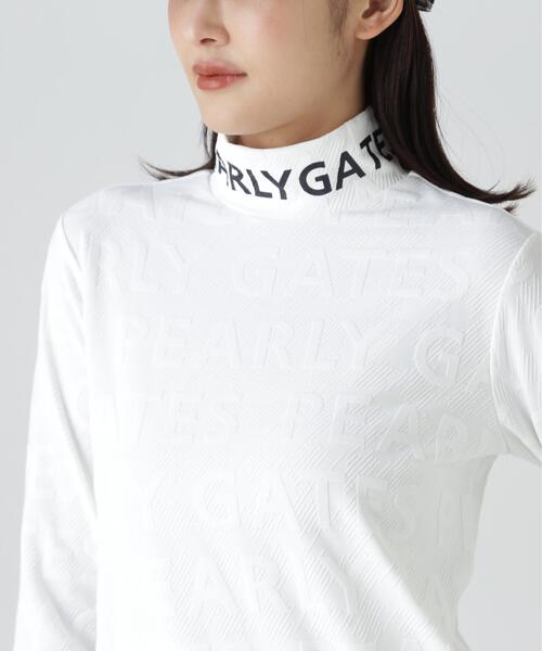 PEARLY GATES（パーリーゲイツ） tシャツ 3Dベアジャガードハイネック
