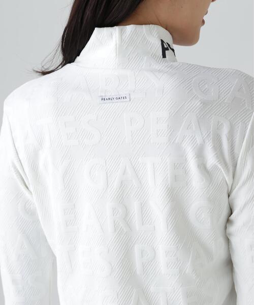 PEARLY GATES（パーリーゲイツ） tシャツ 3Dベアジャガードハイネック