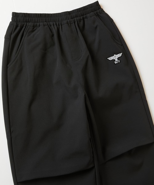 パンツ 「BOY LONDON」FOR KIDS SOLID PANTS BLACK キッズ 子供服の画像
