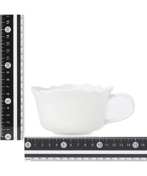 Francfranc（フランフラン） 食器 フラワーリム スープカップ
