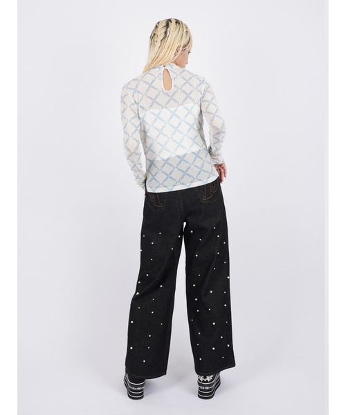 PAMEO POSE（パメオ ポーズ） 長袖カットソー FREE レッド レディース