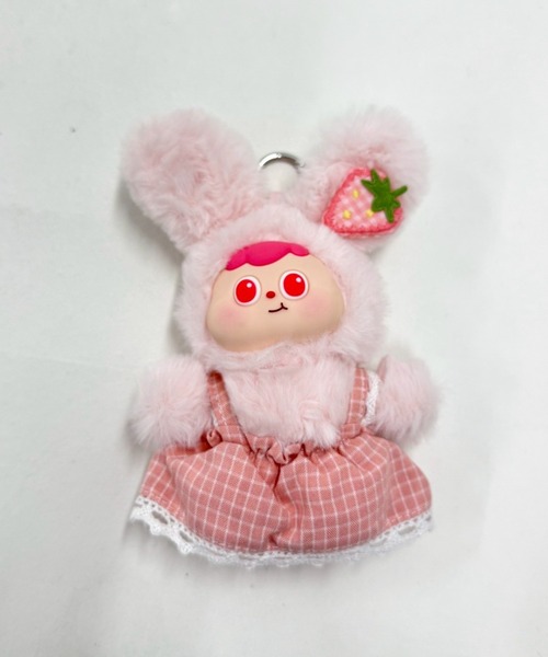 WEGO（ウィゴー） キーホルダー WEGO/ぷっくりメロメロうさちゃん