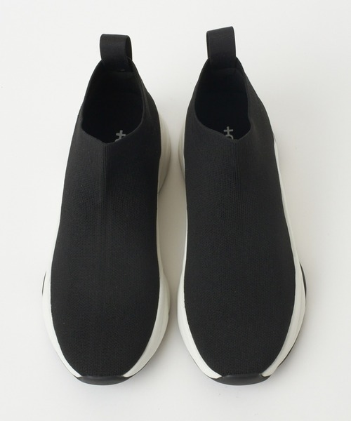 「+diana」 ハイカットスニーカー 25.0cm ブラック レディース_画像4