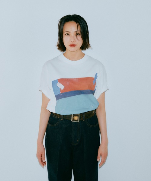 「TANGTANG」 半袖Tシャツ M ホワイト メンズ_画像5
