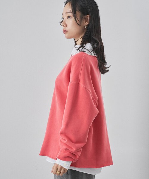 Whim Gazette（ウィム ガゼット） トレーナー スウェット ピグメント