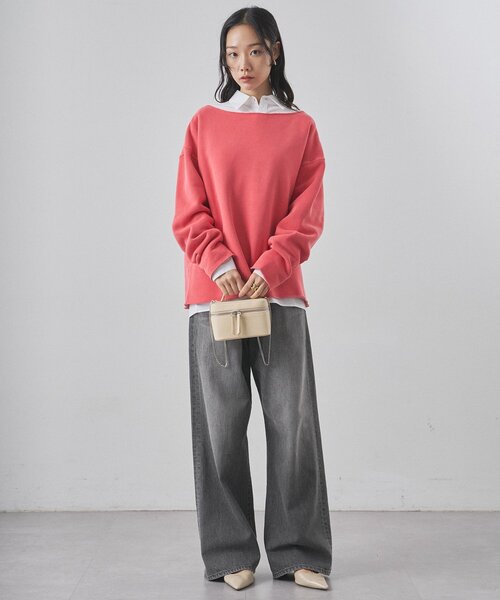 Whim Gazette（ウィム ガゼット） トレーナー スウェット ピグメント