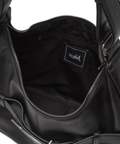 X-girl（エックスガール） ショルダーバッグ バッグ OVAL LOGO CLASP