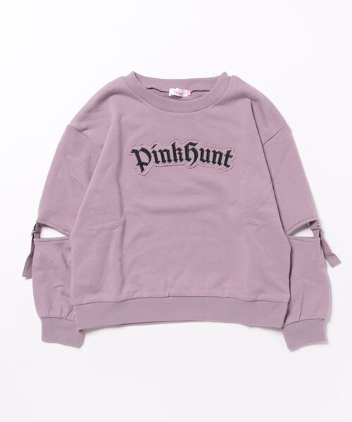 PINKHUNT（ピンクハント） トレーナー ロゴワッペントレーナー 1153K