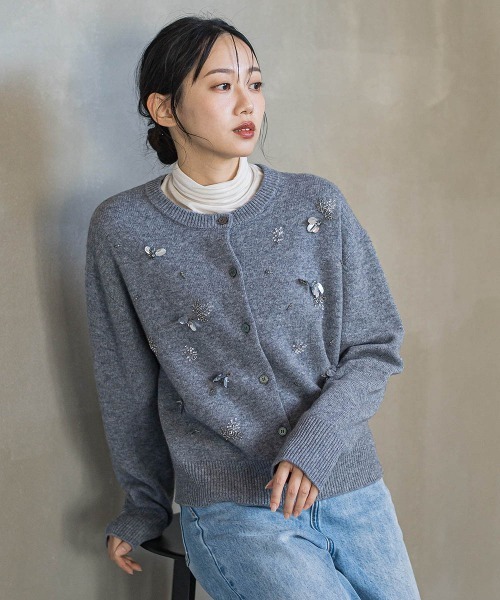 Droite lautreamont（ドロワット・ロートレアモン） カーディガン