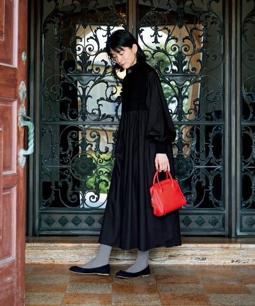 Sunny Clouds ちょっぴりニットな魔女ワンピース MPサイズ Sunny clouds（サニークラウズ） ワンピース ちょっぴりニットな魔女