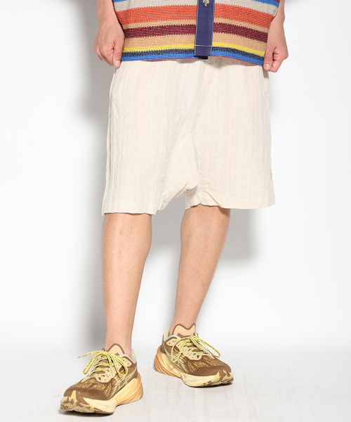 「ALDIES」 ハーフパンツ SMALL ネイビー メンズ_画像3