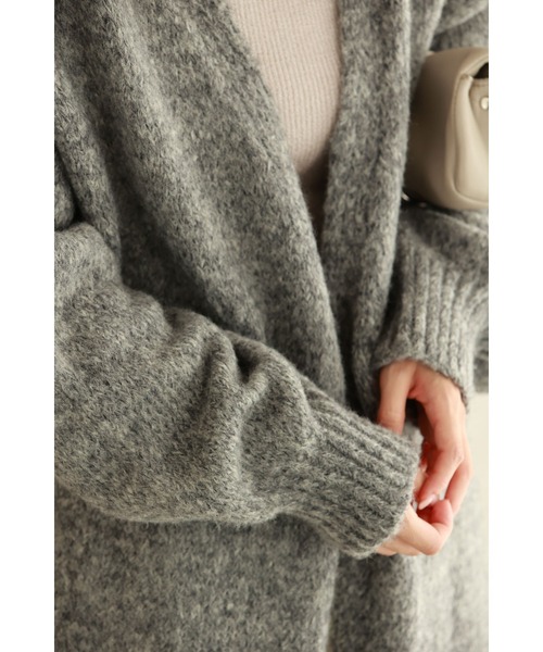 「CAWAII」 ニットカーディガン FREE ベージュ レディース_画像2