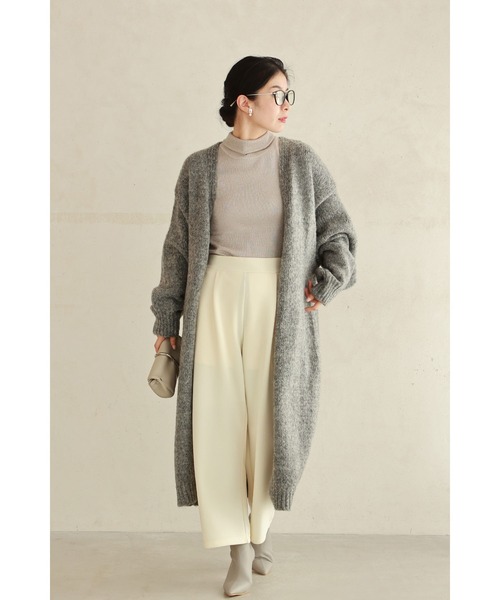 「CAWAII」 ニットカーディガン FREE ベージュ レディース_画像3