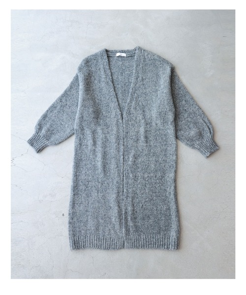 「CAWAII」 ニットカーディガン FREE ベージュ レディース_画像4