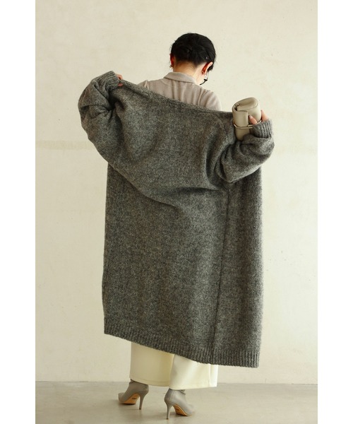 「CAWAII」 ニットカーディガン FREE ベージュ レディース_画像9