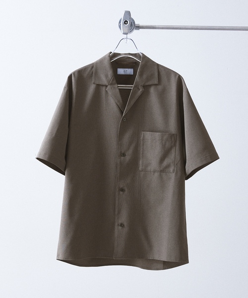 「417 EDIFICE」 半袖シャツ LARGE ネイビー メンズ_画像2