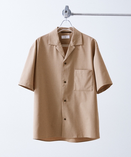 「417 EDIFICE」 半袖シャツ LARGE ネイビー メンズ_画像3