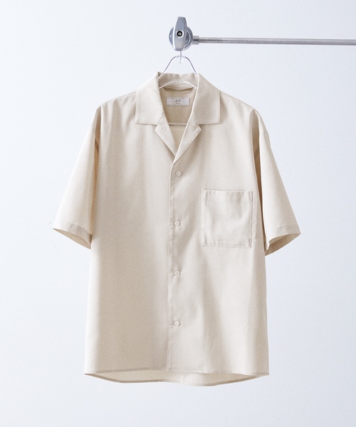 「417 EDIFICE」 半袖シャツ LARGE ネイビー メンズ_画像7