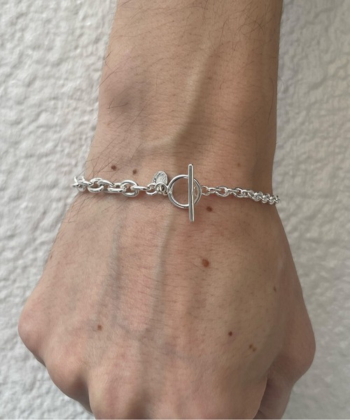 アクセサリー crescendo chain bracelet T bar ag925 amp japan（アンプジャパン） ブレスレット Cable Crescendo Chain BR