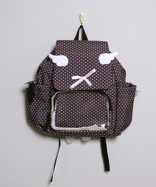 shopnikoniko（ショップにこにこ） デイバック リュック ドット柄 