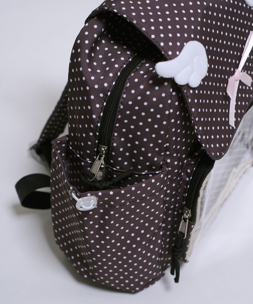 shopnikoniko（ショップにこにこ） デイバック リュック ドット柄 