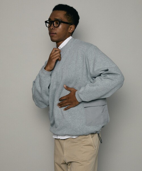 「Firsthand」 スウェットカットソー M グレー メンズ_画像7