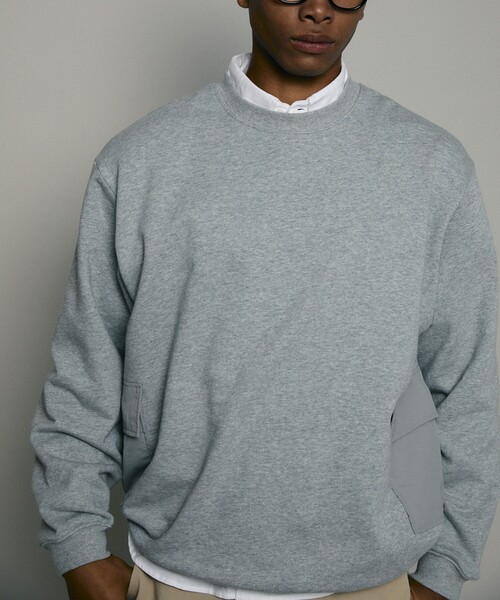 「Firsthand」 スウェットカットソー M グレー メンズ_画像8