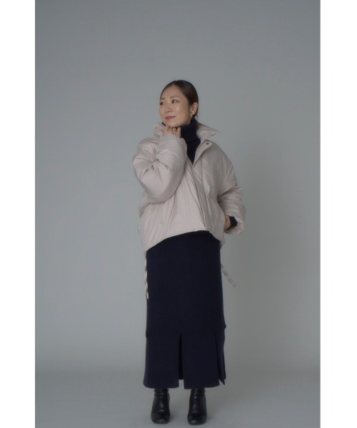 「MIESROHE」 ニットワンピース 0 ネイビー レディース_画像9