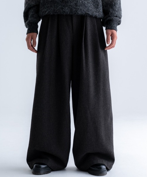 「SINSS」 スラックス SMALL チャコール メンズの画像8