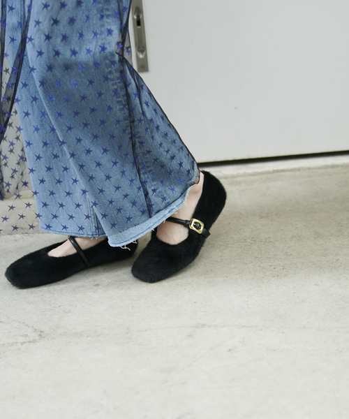 「MOHI」 シューズ 35 ブラック レディース_画像5