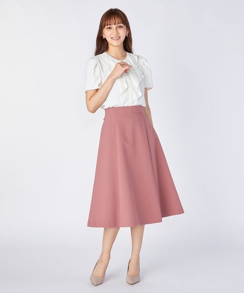 「LAISSE PASSE」 フレアスカート SMALL チョコ レディース_画像7