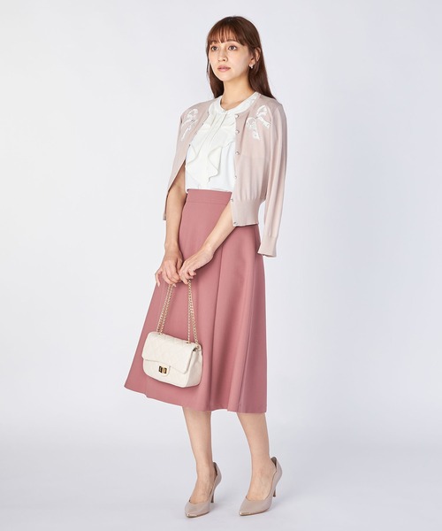 「LAISSE PASSE」 フレアスカート SMALL チョコ レディース_画像9