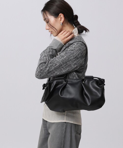 「GALLEST」 ハンドバッグ 00 ブラック レディース_画像3