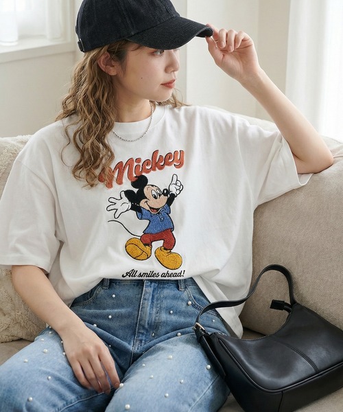 Disney（ディズニー） tシャツ 半袖 レディース メンズ : ZOZOTOWN