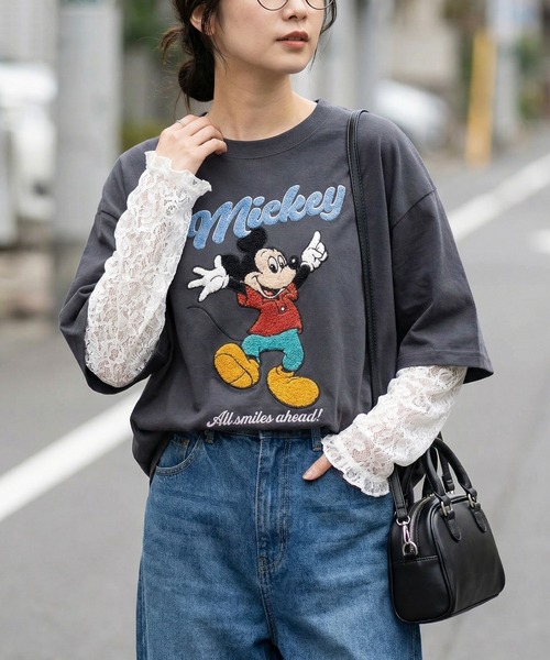 Disney（ディズニー） tシャツ 半袖 「71」別注「Disney/ディズニー