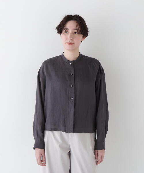 「human woman」 長袖ブラウス MEDIUM イエロー レディースの画像