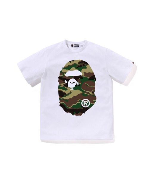 A BATHING APE（アベイシングエイプ） tシャツ GLITCH WOODLAND CAMO