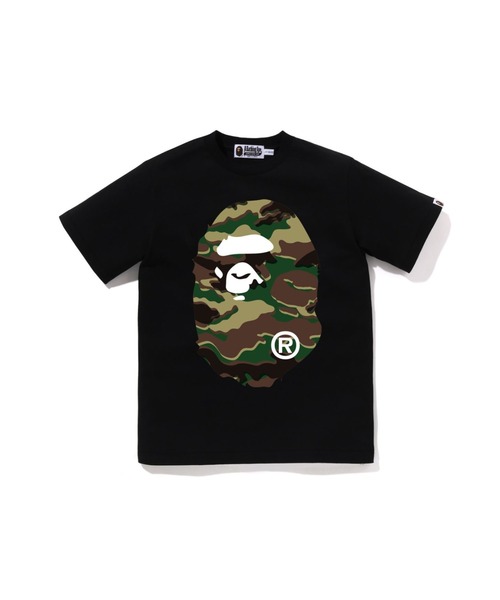 A BATHING APE（アベイシングエイプ） tシャツ GLITCH WOODLAND CAMO