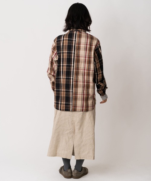 「gym master」 長袖シャツ X-LARGE ブルー メンズ_画像3
