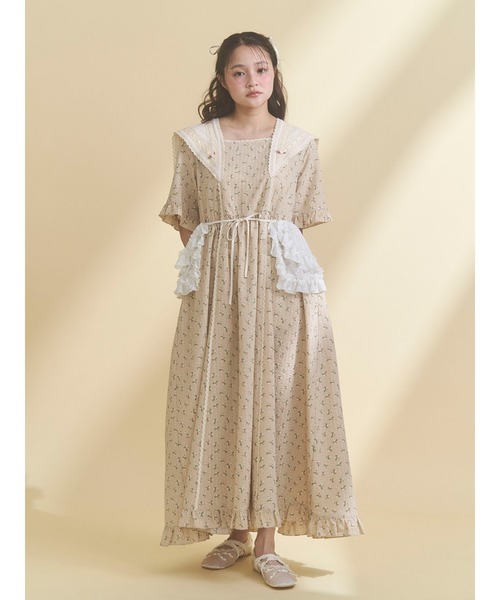 merry jenny（メリージェニー） つけ襟 付け襟 sheer frill 2wayつけ襟