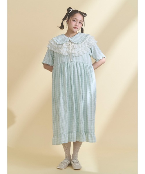 merry jenny（メリージェニー） つけ襟 付け襟 sheer frill 2wayつけ襟