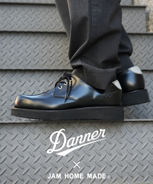 Danner ブラックレザー レースアップシューズ Danner（ダナー） シューズ US7.5 ブラック メンズ : ZOZOTOWN Yahoo