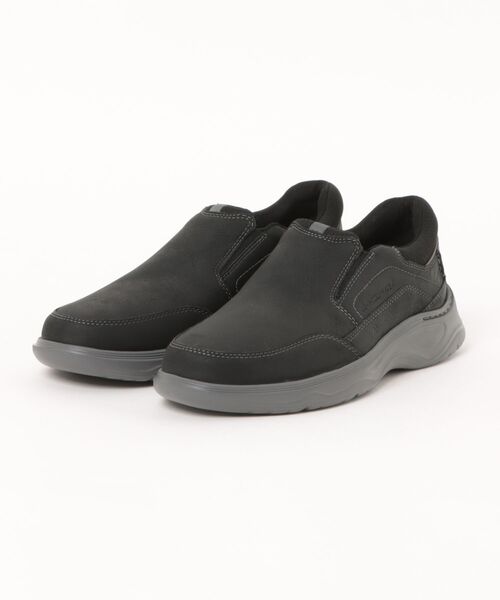 ROCKPORT（ロックポート） スリッポン COLLEN「本革/軽量」メンズ 